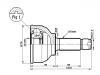 球籠 CV Joint:44305-692-671